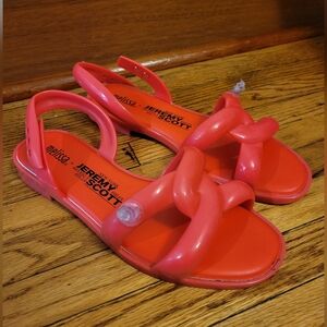 Jeremy Scott x Melissa Pink Women's Sandals